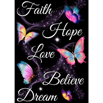 Love - Full Round Drill Diamond Painting 35*45CM