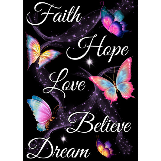 Love - Full Round Drill Diamond Painting 35*45CM