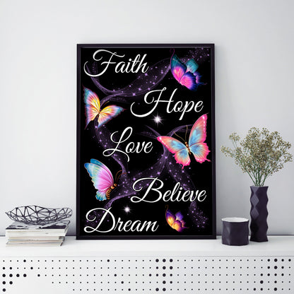 Love - Full Round Drill Diamond Painting 35*45CM