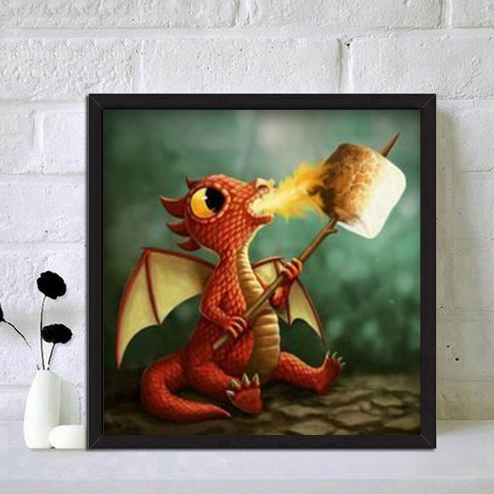 Charizard - Full Round Drill Diamond Painting 30*30CM