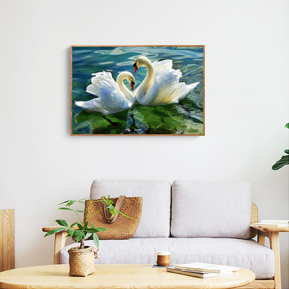 Swan - Full Square Drill Diamond Painting 40*50CM