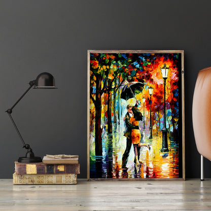 Couples - Full Square Drill Diamond Painting 35*45CM