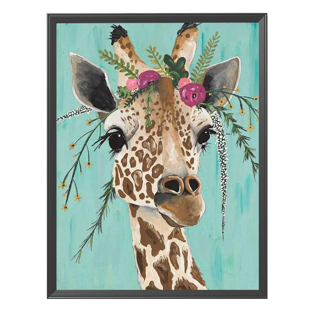 Giraffe - 11CT Stamped Cross Stitch 40*50CM