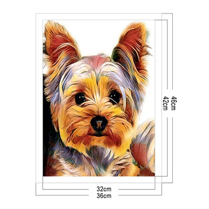 Dog - 11CT Stamped Cross Stitch 36*46CM