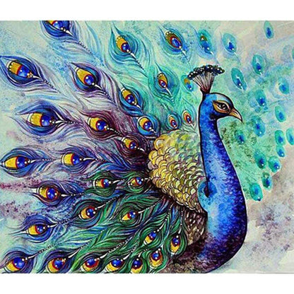 Peacock - 11CT Stamped Cross Stitch 36*46CM