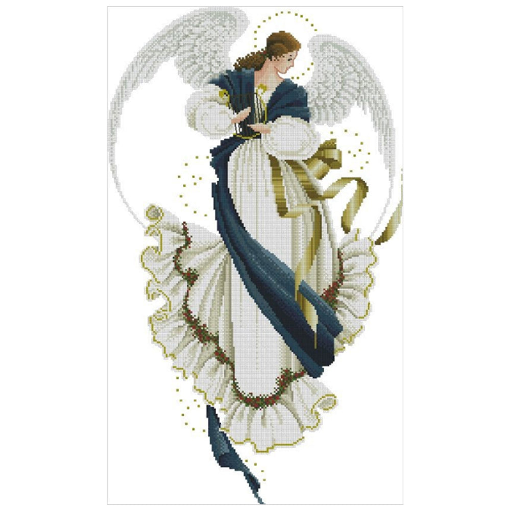 Angel - 11CT Stamped Cross Stitch 40*68CM