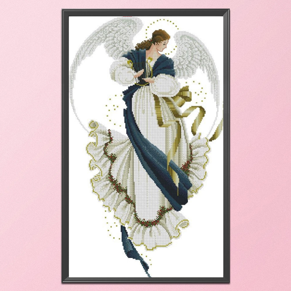 Angel - 11CT Stamped Cross Stitch 40*68CM