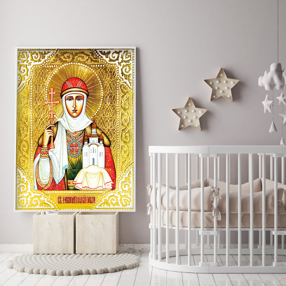 Religious Idols - Special Shaped Drill Diamond Painting 30*40CM