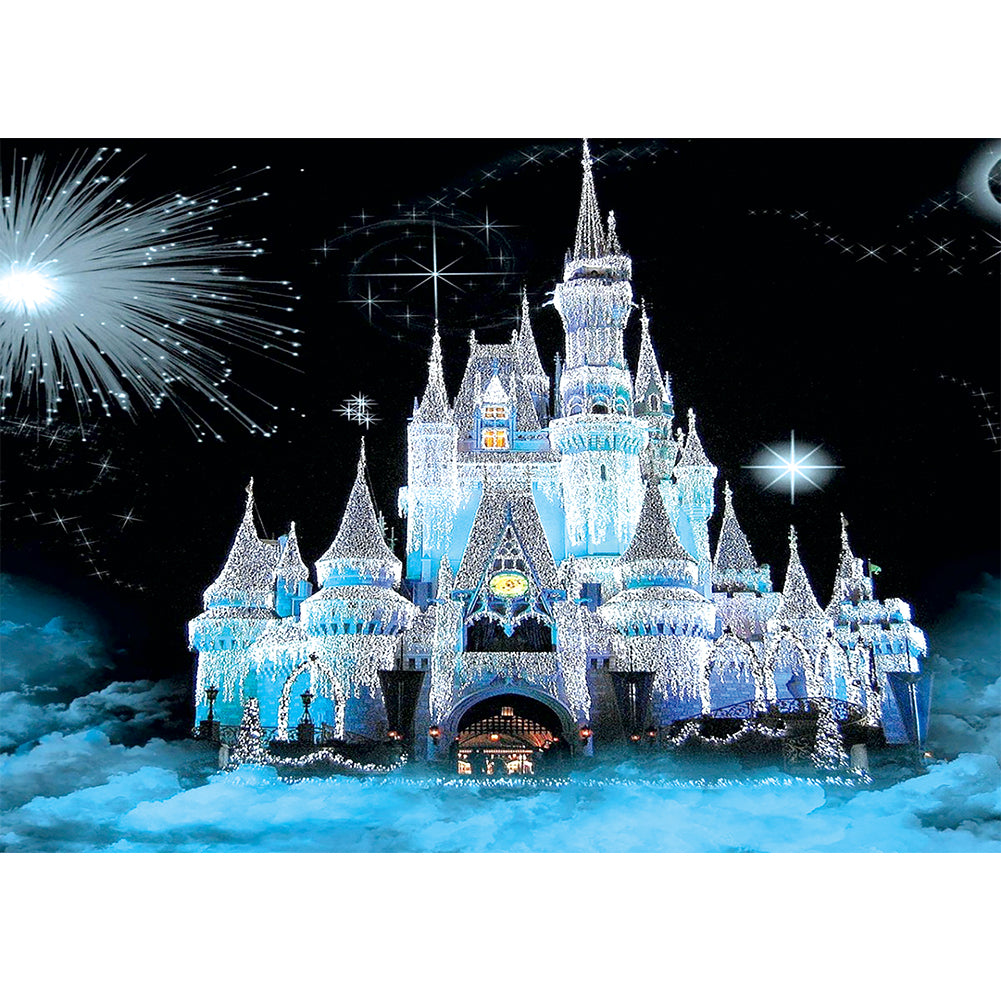 Castle - Special Shaped Drill Diamond Painting 40*30CM