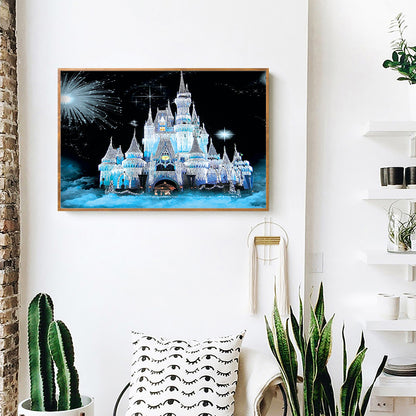 Castle - Special Shaped Drill Diamond Painting 40*30CM