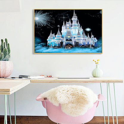 Castle - Special Shaped Drill Diamond Painting 40*30CM