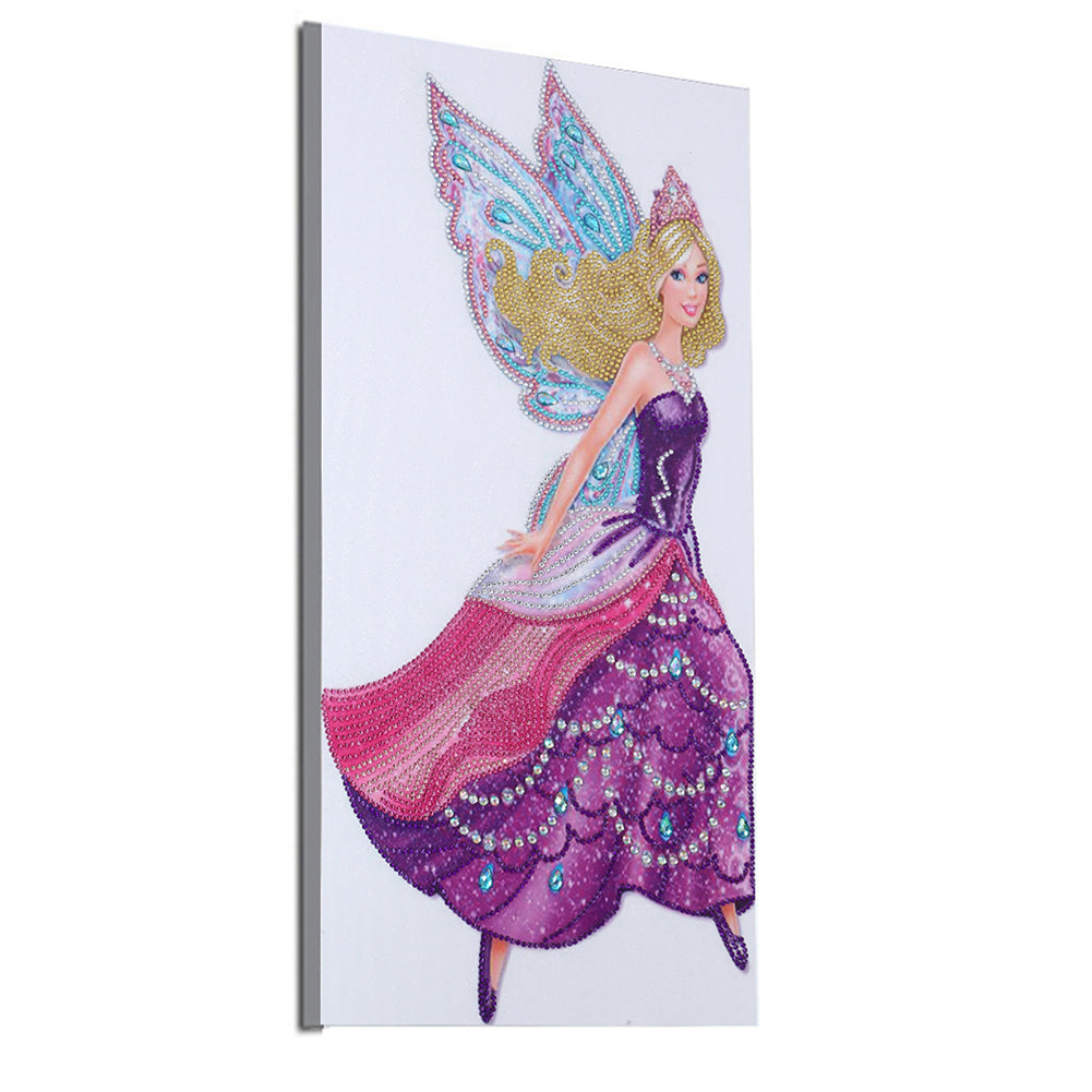 Lady - Special Shaped Drill Diamond Painting 30*60CM