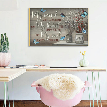 Flower - Full Round Drill Diamond Painting 50*40CM