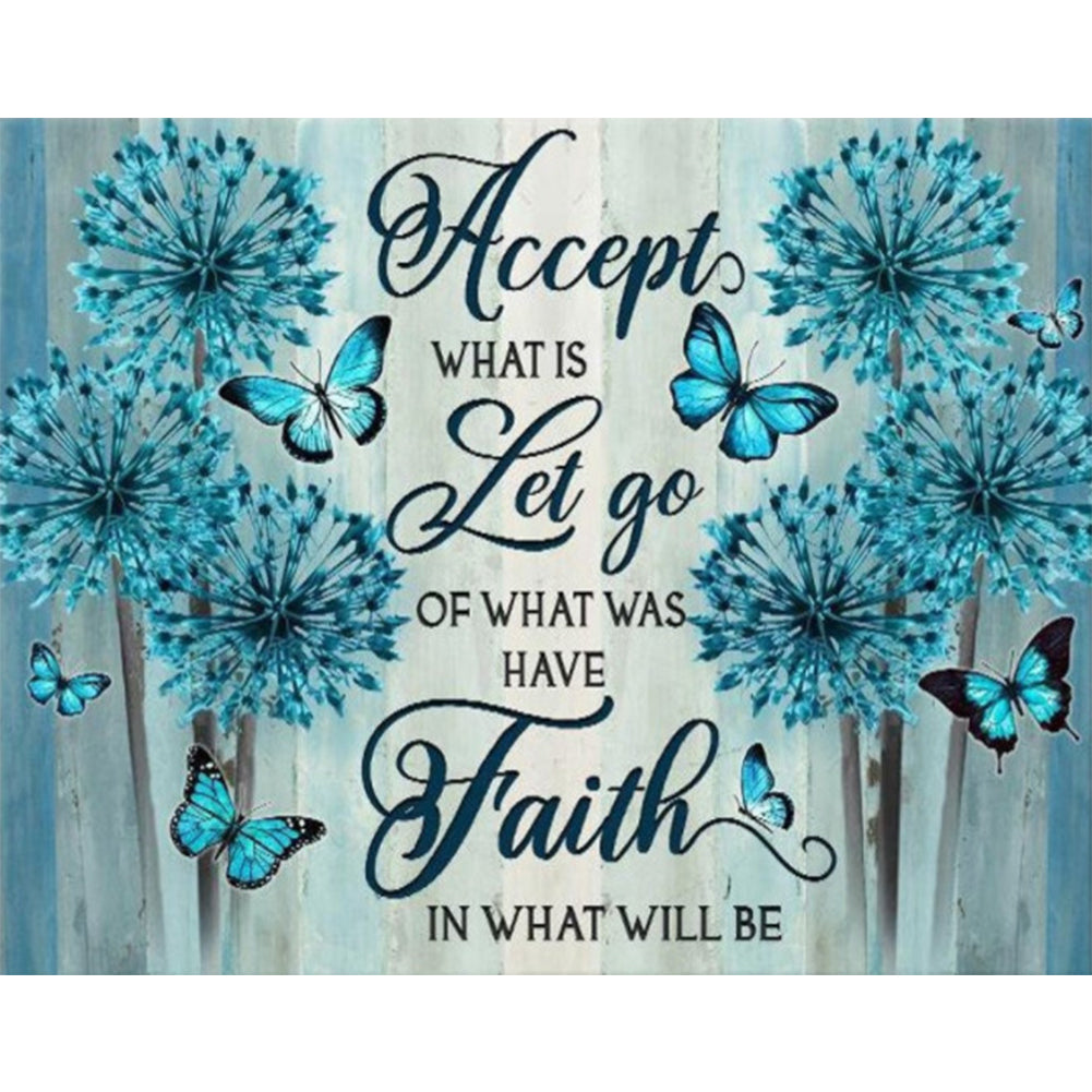 Flower - Full Round Drill Diamond Painting 50*40CM