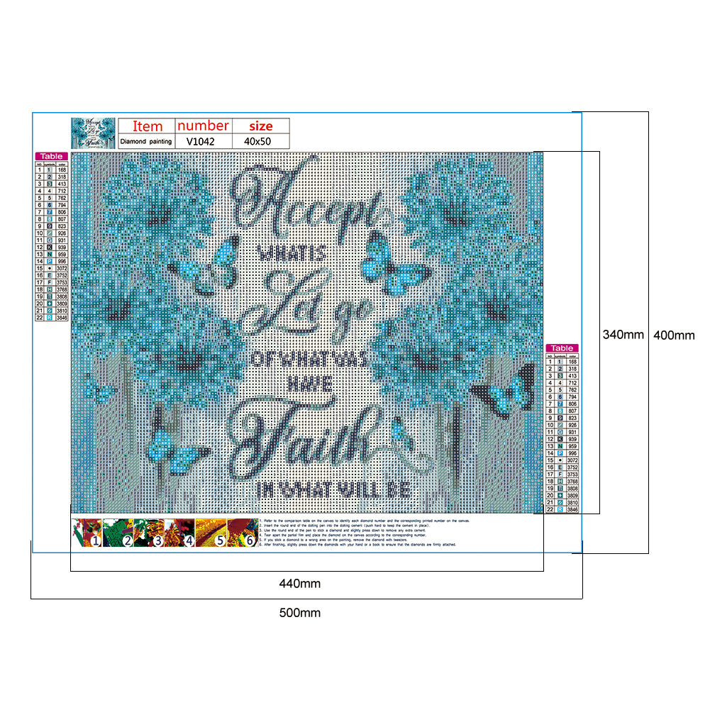 Flower - Full Round Drill Diamond Painting 50*40CM