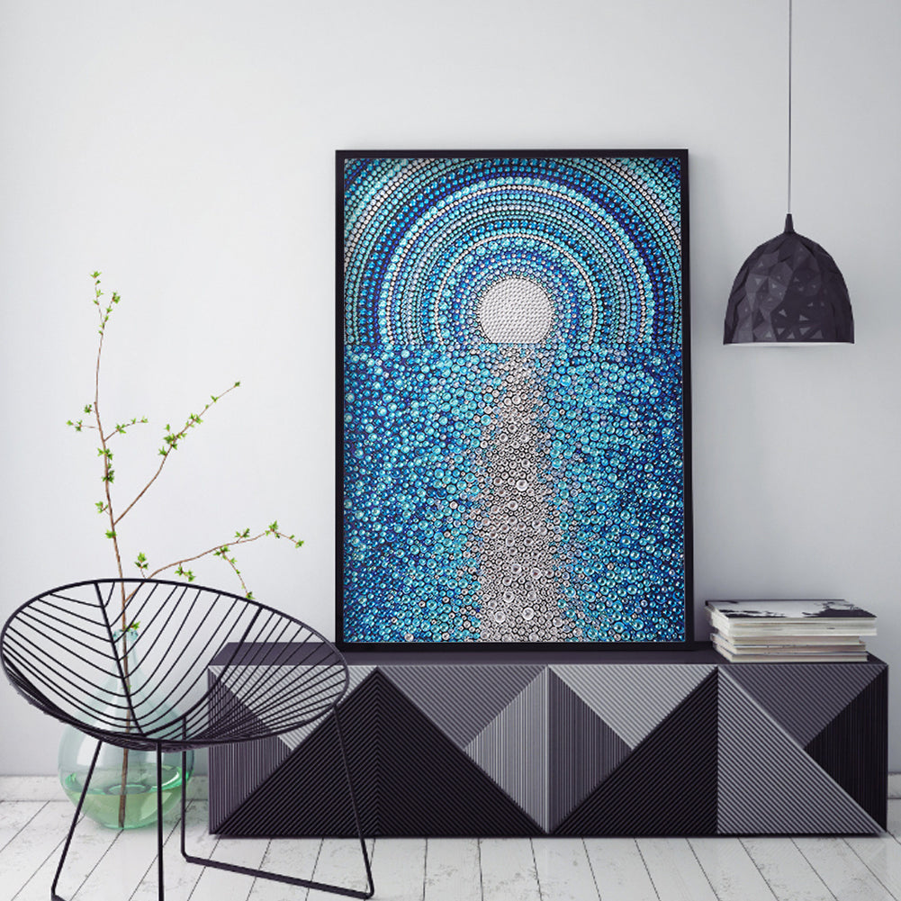 Sea Surface - Special Shaped Drill Diamond Painting 30*40CM