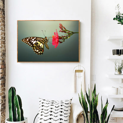 Butterfly - Full Round Drill Diamond Painting 30*40CM