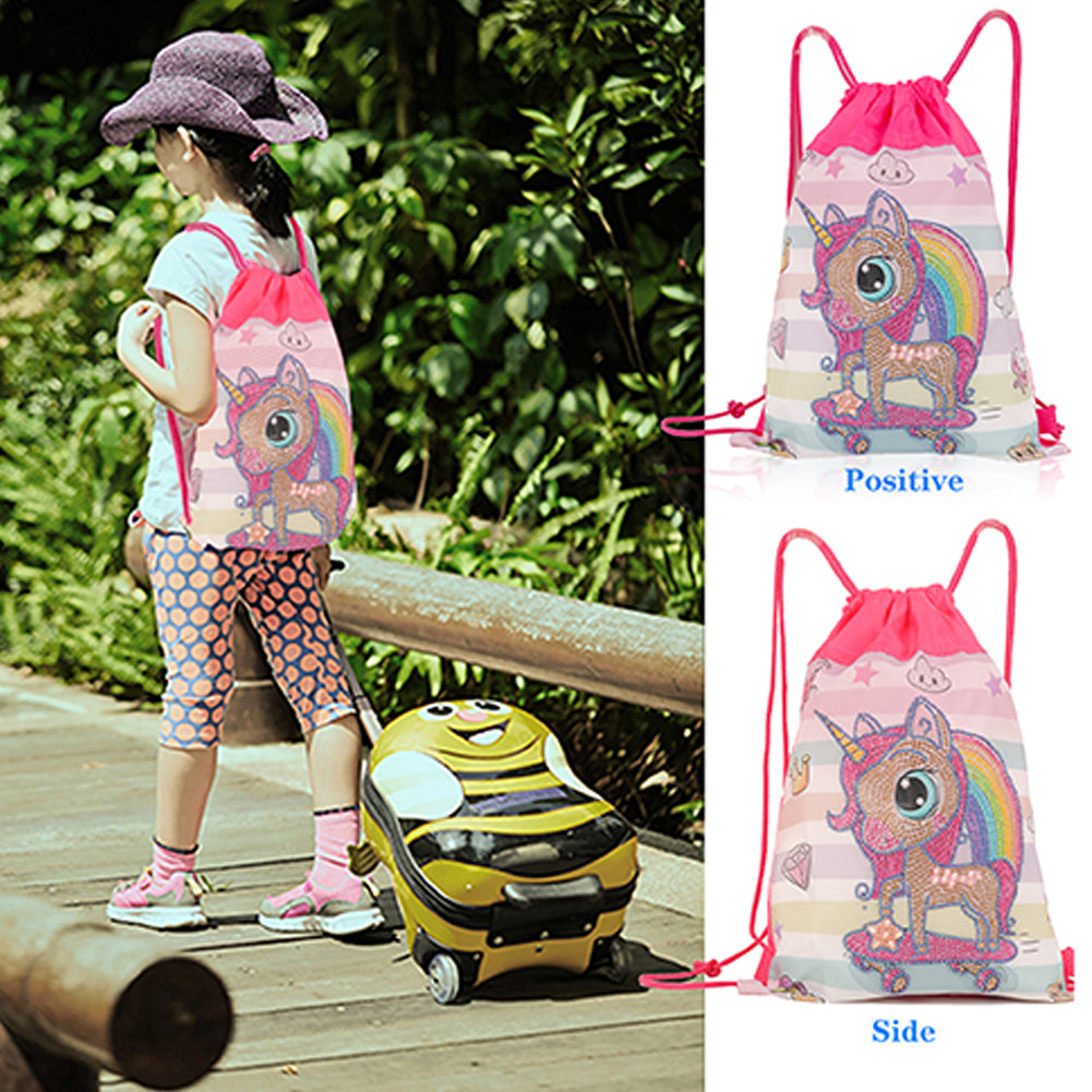 Diamond Painting DIY Special Shaped Drill Cute Animals Mosaic Backpack Kit