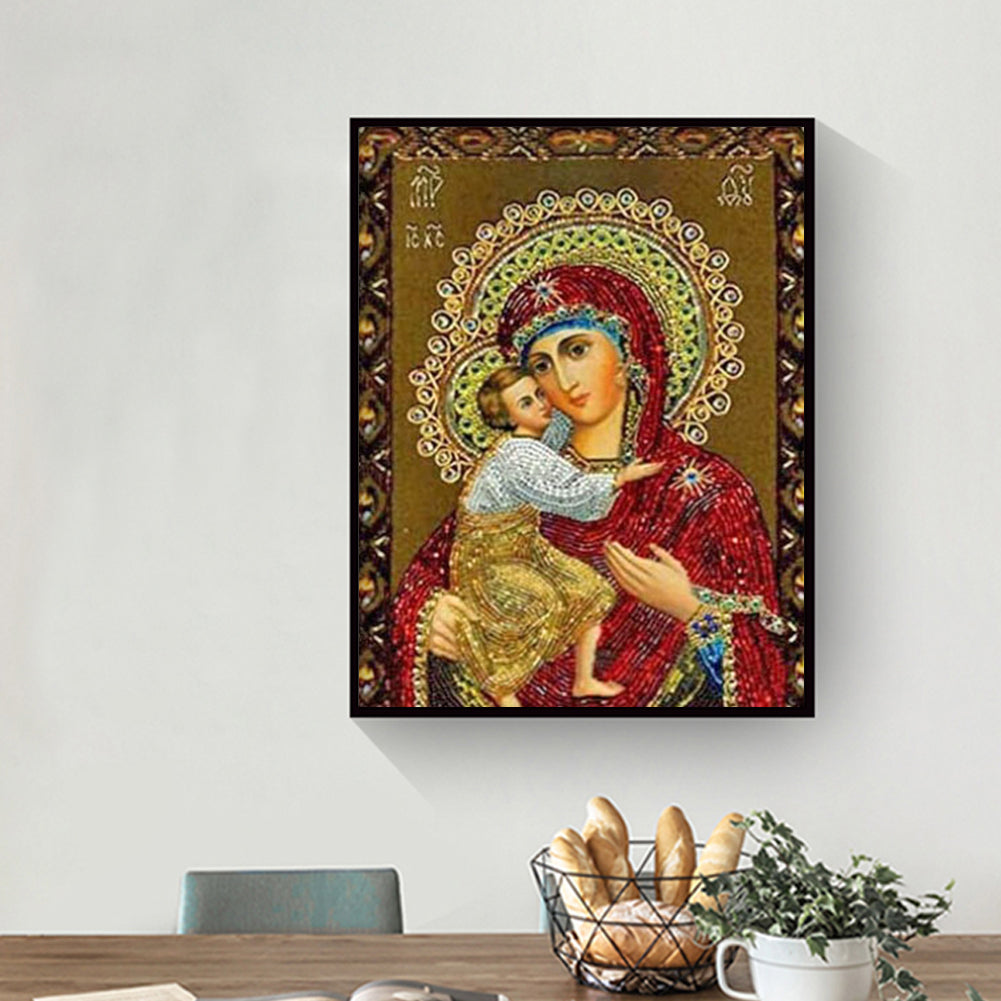 Virgin - Full Round Drill Diamond Painting 30*40CM