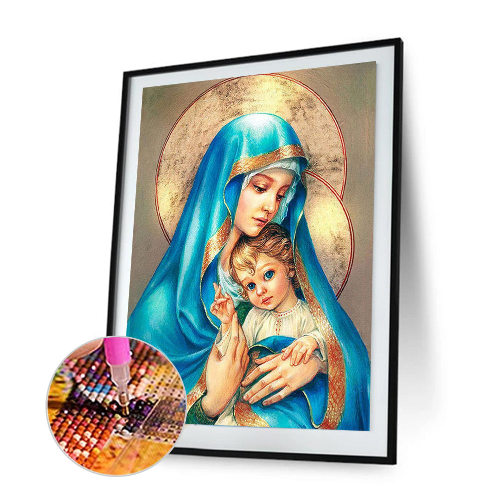 Virgin - Full Round Drill Diamond Painting 30*40CM