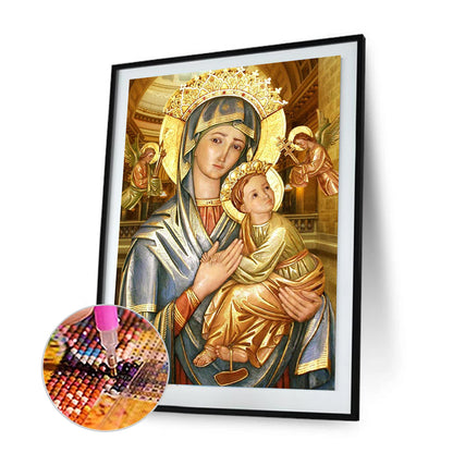 Virgin - Full Round Drill Diamond Painting 30*40CM