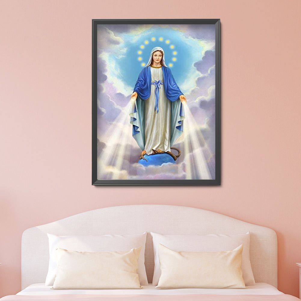 Virgin - Full Round Drill Diamond Painting 30*40CM