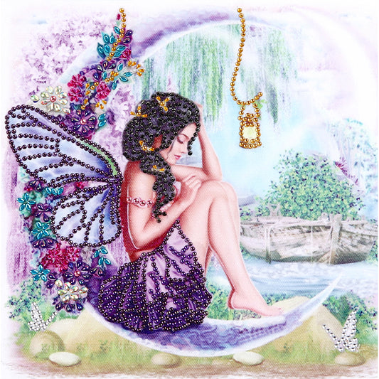 Wing Girl - Special Shaped Drill Diamond Painting 30*30CM