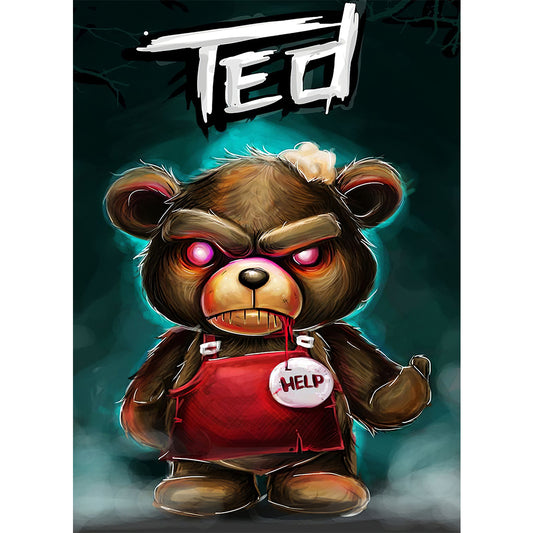 Horror Doll - Full Round Drill Diamond Painting 30*40CM