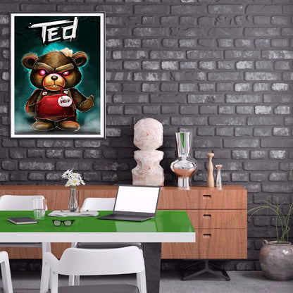 Horror Doll - Full Round Drill Diamond Painting 30*40CM