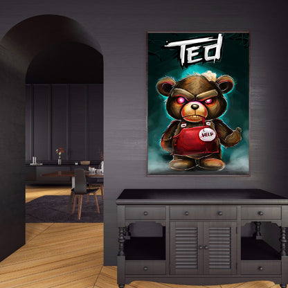 Horror Doll - Full Round Drill Diamond Painting 30*40CM