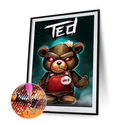 Horror Doll - Full Round Drill Diamond Painting 30*40CM