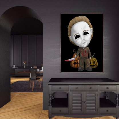 Horror Doll - Full Round Drill Diamond Painting 30*40CM