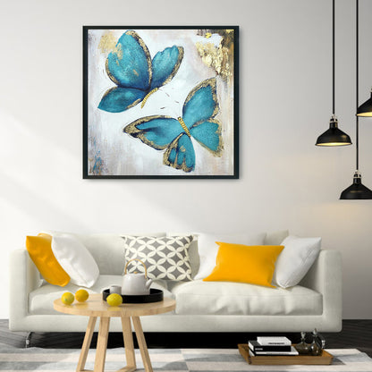 Butterfly - Full Round Drill Diamond Painting 30*30CM