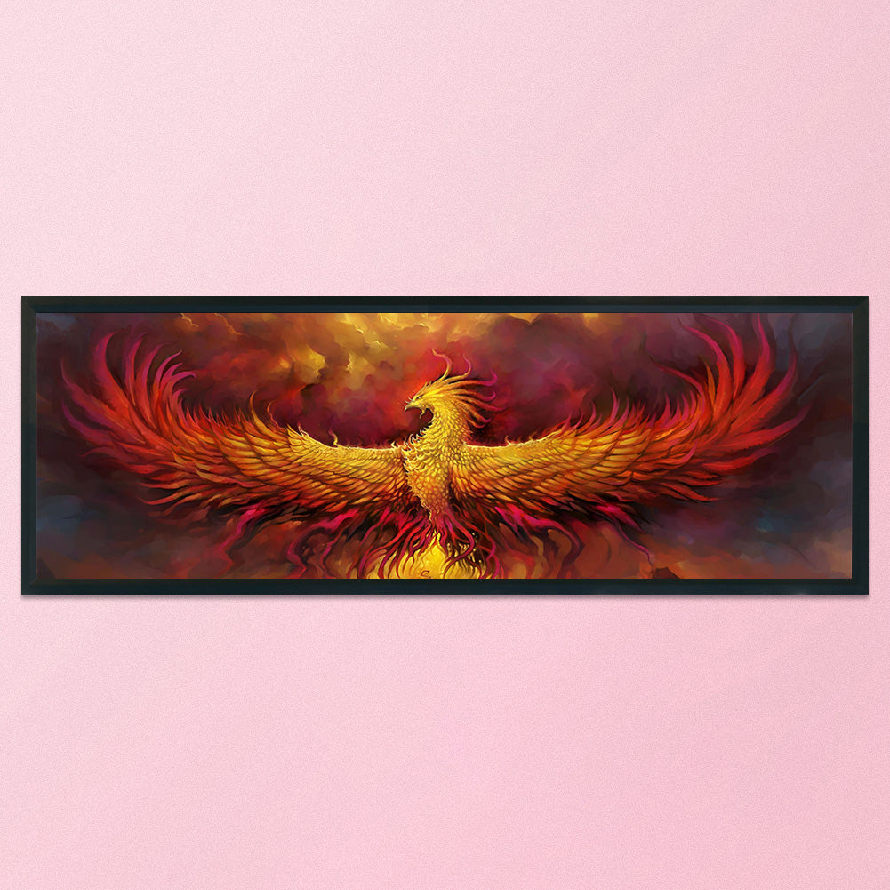 Phoenix - Full Square Drill Diamond Painting 80*30CM