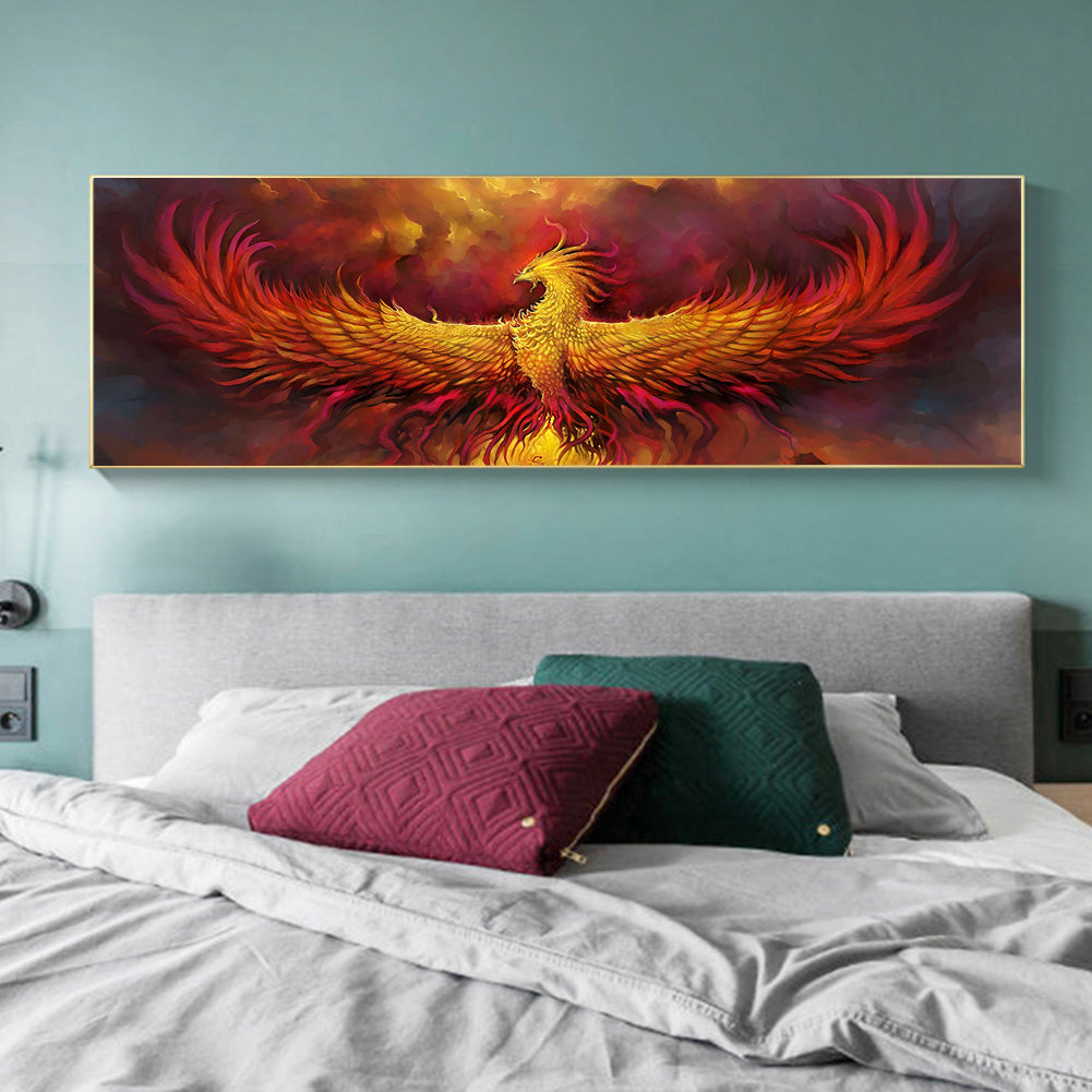 Phoenix - Full Square Drill Diamond Painting 80*30CM