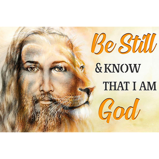 English Sentence - Full Round Drill Diamond Painting 50*40CM