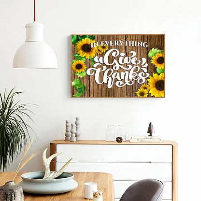 Flower - Full Round Drill Diamond Painting 40*30CM