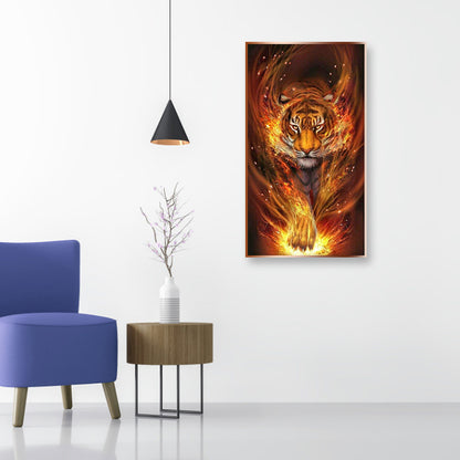 Tiger - Full Square Drill Diamond Painting 45*80CM