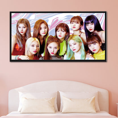 Twice Group - Full Round Drill Diamond Painting 80*40CM