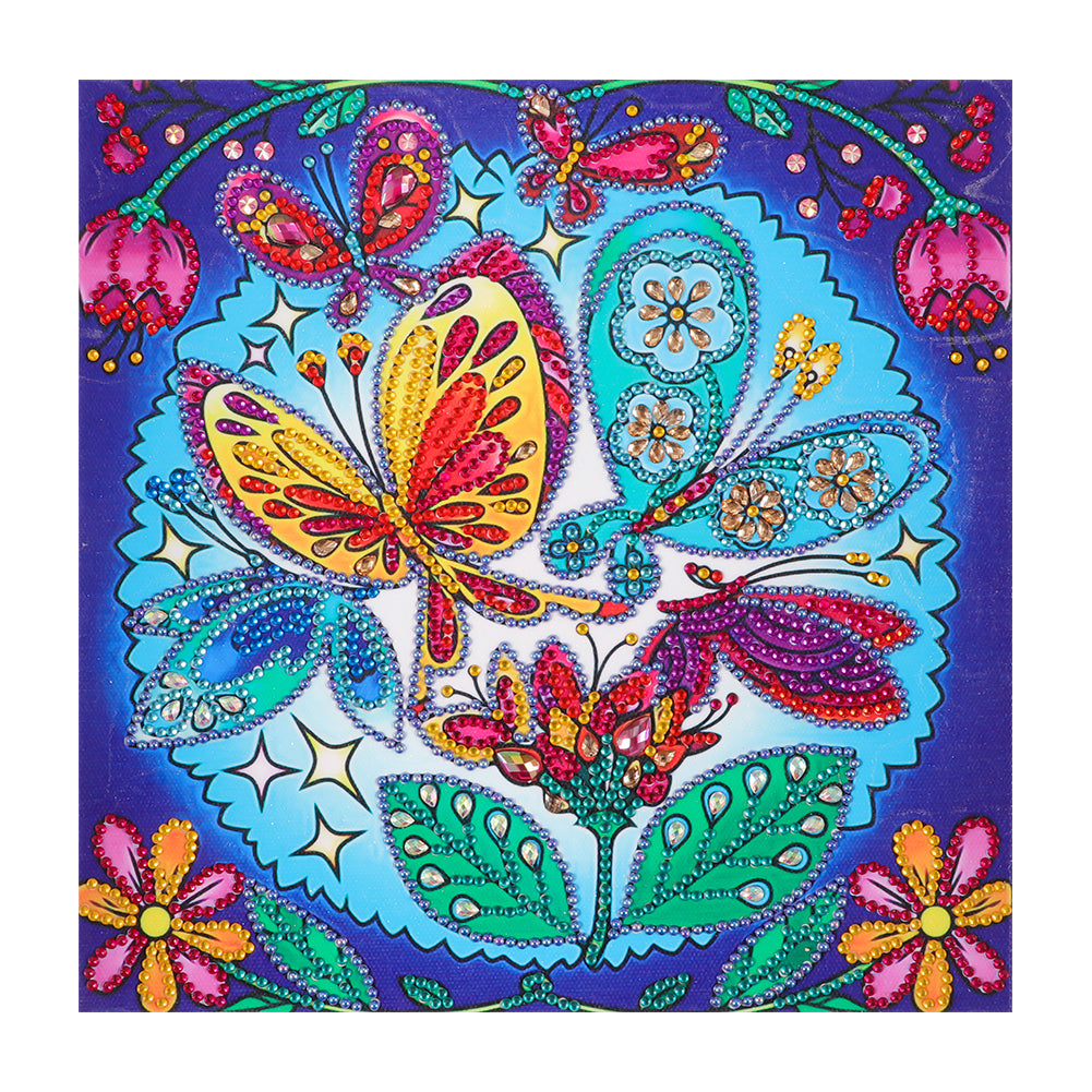 Butterfly - Special Shaped Drill Diamond Painting 30*30CM