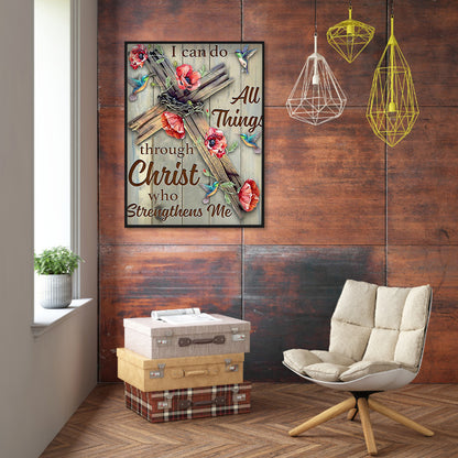 Cross Bird - Full Round Drill Diamond Painting 35*50CM