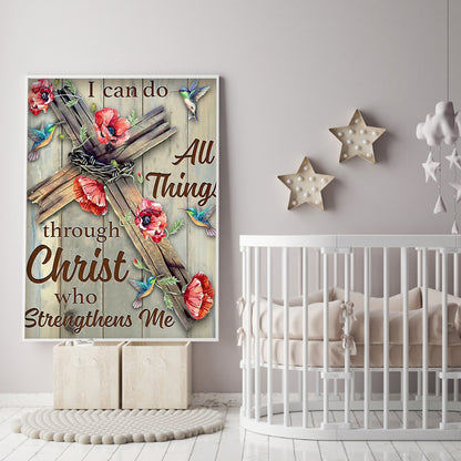 Cross Bird - Full Round Drill Diamond Painting 35*50CM