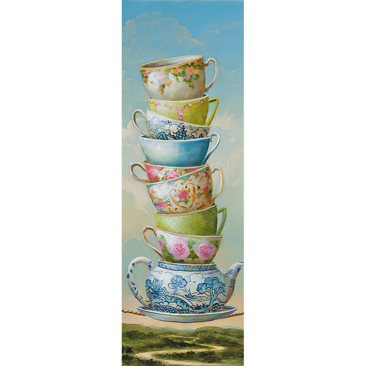 Cup Kitchenware - Full Round Drill Diamond Painting 90*30CM