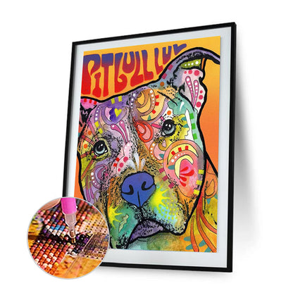 Dog - Full Round Drill Diamond Painting 30*40CM