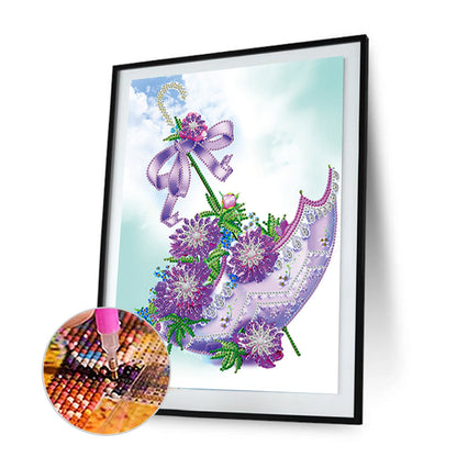 Umbrella - Special Shaped Drill Diamond Painting 30*40CM