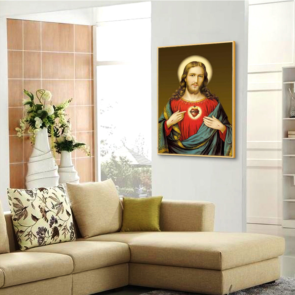 Priest - Full Round Drill Diamond Painting 30*40CM