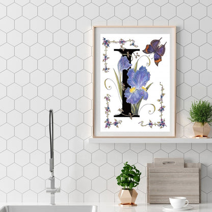 Flower - Full Round Drill Diamond Painting 30*40CM
