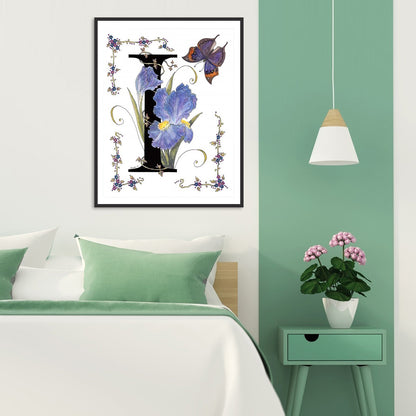 Flower - Full Round Drill Diamond Painting 30*40CM