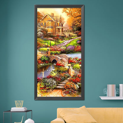 Garden - Full Square Drill Diamond Painting 45*85CM