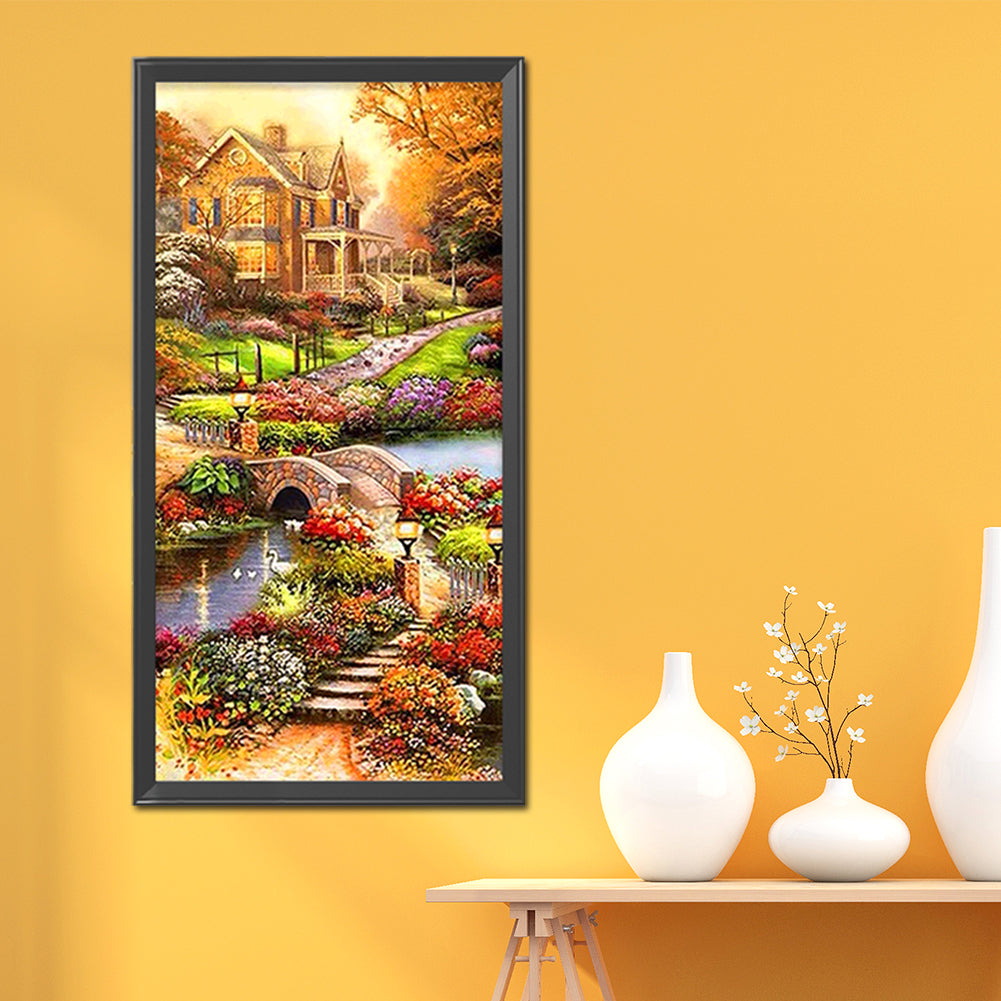 Garden - Full Square Drill Diamond Painting 45*85CM